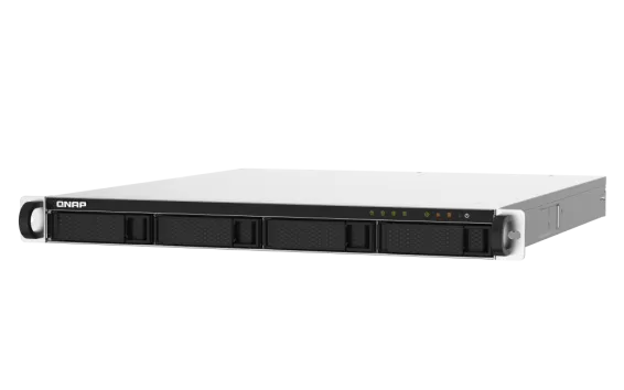 QNAP - TS-432PXU-2G-US - QNAP 1U 4-Bay ARM-based 2.5G &10G NAS, Quad Core 1.7GHz, 2GB DDR3 RAM, 2 x 10GbE SFP+, 2 x GbE, Single Power Supply (not upgradeable)