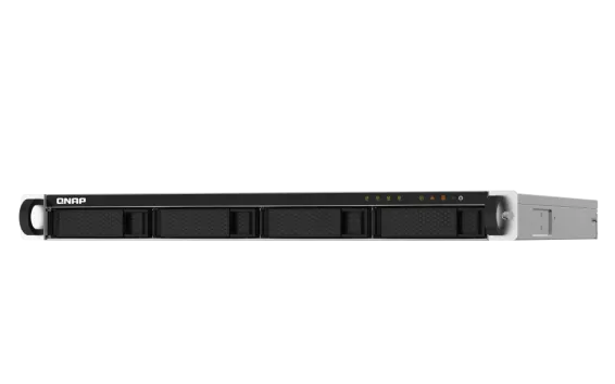 QNAP - TS-432PXU-RP-2G-US - QNAP 1U 4-Bay ARM-based 2.5G &10G NAS, Quad Core 1.7GHz, 2GB DDR3 RAM, 2 x 10GbE SFP+, 2 x GbE, Redundant Power Supply