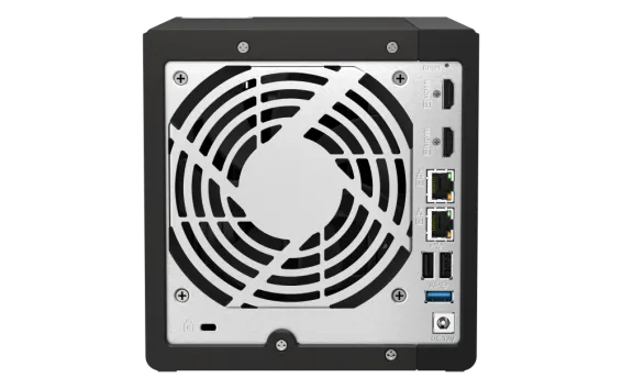 QNAP - TS-453E-8G-US - QNAP 4-Bay High-Performance desktop NAS with Intel Celeron 4-Core J6412, onboard 8GB RAM