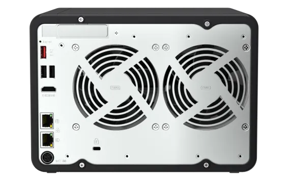 QNAP - TS-664-8G-US - QNAP TS-664 6-Bay High-Performance Desktop NAS. Intel 4C/4T Processor, burst up to 2.9GHz with 8GB DDR4 RAM