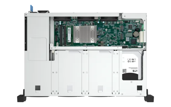 QNAP - TS-855eU-RP-8G-US - QNAP 2U 8-Bay short depth rackmount NAS/iSCSI IP-SAN. Intel Atom C5125 8C 2.8GHz, 8GB RAM