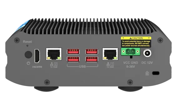QNAP - TS-i410X-8G-US - QNAP TS-i410X 4-Bay fanless industrial NAS. Intel Atom x6425E quad-core burst up to 3.0 GHz with onboard 8GB RAM