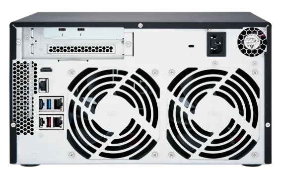 QNAP - TVS-872XT-i5-16G-US - QNAP Ultra-High Speed 8 Bay Thunderbolt 3 NAS. Intel Core i5 6-Core Processor, 16GB RAM