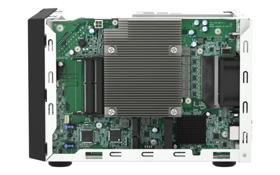 QNAP - TVS-h674-i5-32G-US - QNAP Ultra-High Speed 6 Bay NAS. Intel Core i5-12400 6C/12T, 32GB RAM DDR4 RAM