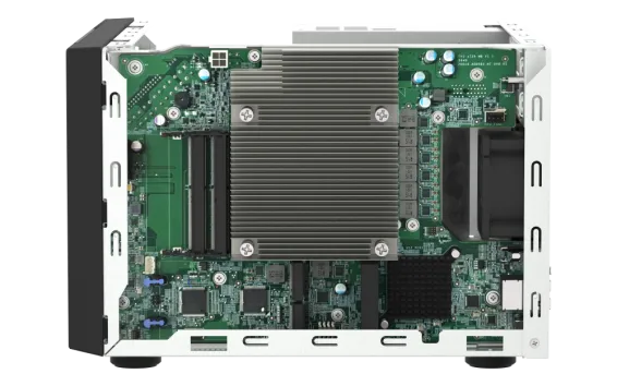 QNAP - TVS-h874-i5-32G-US - QNAP Ultra-High Speed 8 Bay NAS Intel Core i5-12400 6C/12T, 32GB RAM DDR4 RAM