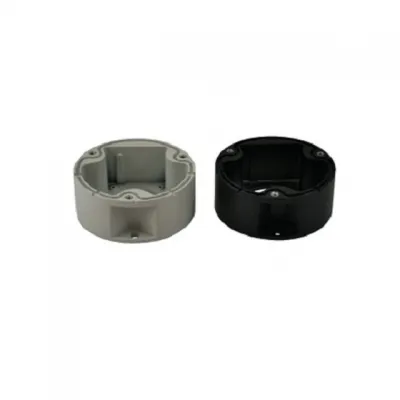 Videotec - UEBP0AA - Parapet bracket with internal cable channel for ULISSE EVO grey-white colour (RAL9002)
