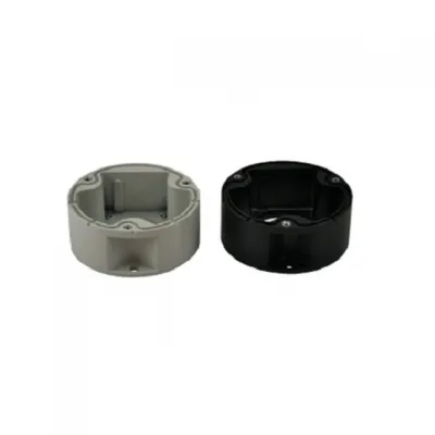 Videotec - UEBP0FA - Parapet bracket with internal cable channel for ULISSE EVO, black colour (RAL9005)