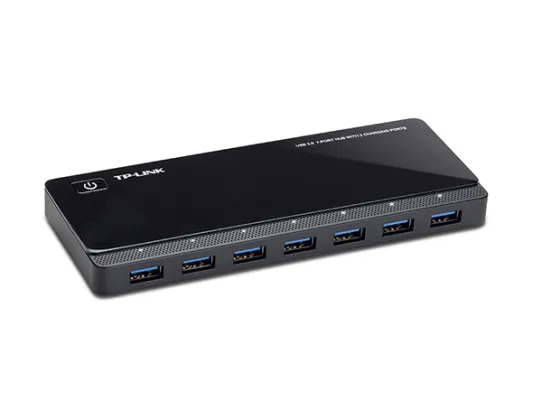 TP-Link - UH720 - UNKETA 7PORT USB 3.0 HUB 2 PERP POWER 12V/4A POWER ADAPTER INCLUDED