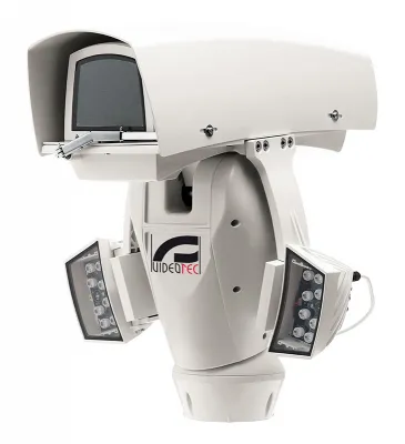 VideoTec - UPK2PEJAN00B - ULISSE RADICAL PTZ, 24Vac, Day/Night camera Full HD 60fps, 1/2.8”, zoom 33x, with Thermal Compensation and Visible Cut Filter, wiper, bracket for illuminators (only 24Vac)