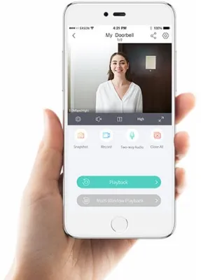 Uniview - URDB1 - UNV 2MP Video Doorbell
