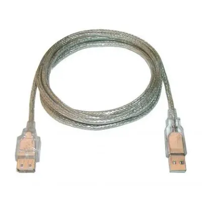 Cyber Power - USB-2XAA20-SS - 2 Meter (6' 5") High Speed USB Extension Cable - Silver with Silver Connectors