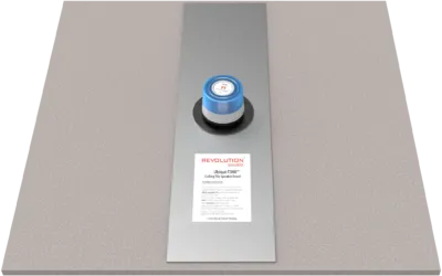Revolution Acoustics - Ubiqui-T Ceiling Tile - Ceiling tile mointing kit for 2x2, and 2x4 ceiling tiles. Tiles are sold individually. Requires 3M Super 90 adhesive, not included