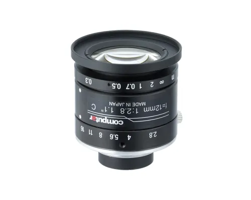 Computar - V1228-MPY2 - 12 MP, 1.1" 12mm F2.8, 3.45um, Ultra-low Distortion Lens (C-Mount)