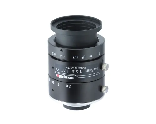 Computar - VG3518KC-MPYIR-V31 - 12MP, 1.1" 35mm F1.8 IR Corrected Ultra-low Distortion Lens with P-Iris (C Mount)