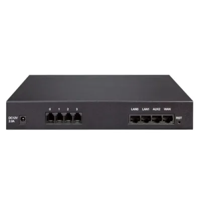 PLANET - VGW-420FO - 4-Port SIP VoIP Gateway (4*FXO): IETF SIP 2.0, T.38 FAX, Multiple codecs: G.711A/U, G.723.1, G.729A/B