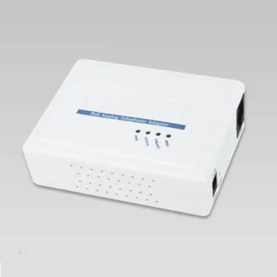 Planet - VIP-156PE - 802.3af PoE SIP Analog Telephone Adapter