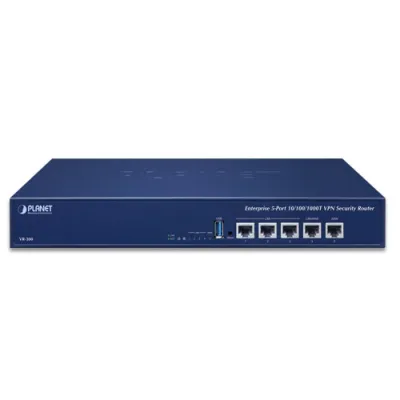 Planet - VR-300 - Enterprise 5-Port 10/100/1000T VPN Security Router (Dual-WAN Failover and Load Balancing)