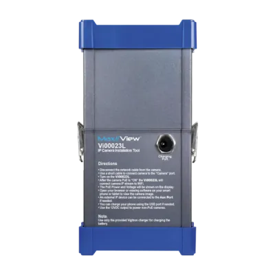 Vigitron - Vi00023 - MaxiiView™ WiFi Camera set up tool W/PoE meter & built in removable PoE power supply