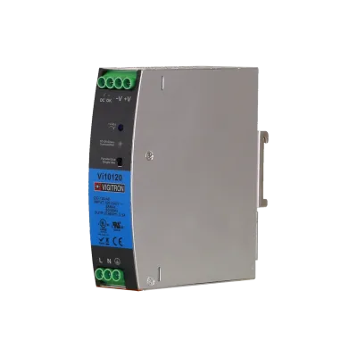Vigitron - Vi10120 - DIN Rail Power Supply, Hardened, 56VDC, 120W, 90-240 VAC Input