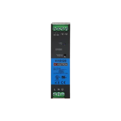 Vigitron - Vi10120 - DIN Rail Power Supply, Hardened, 56VDC, 120W, 90-240 VAC Input