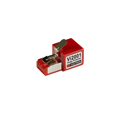 Vigitron - Vi2001 - In-line MaxiiGuard™ 10/100/1GBaseT Ethernet Surge Protector