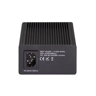 Vigitron - Vi22001 - 1- Port MaxiiPower™ af/at 90W PoE Midspan w/ built in power supply