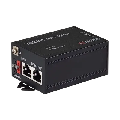 Vigitron - Vi22201 - MaxiiPower™ IEEE802.3af/at PoE splitter 12/24VDC @ 24W output