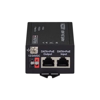 Vigitron - Vi22301 - MaxiiPower™ IEEE802.3af/at 60W PoE Splitter, PoE/12VDC/24DVC @ 30W output