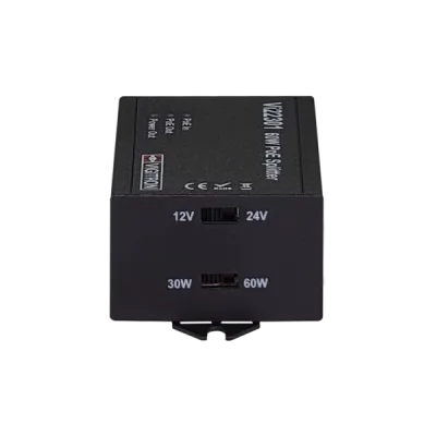 Vigitron - Vi22301 - MaxiiPower™ IEEE802.3af/at 60W PoE Splitter, PoE/12VDC/24DVC @ 30W output