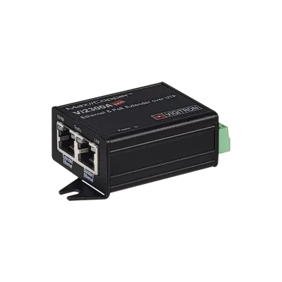 Vigitron - Vi2300A - 1-Port MaxiiCopper™ Mini Ethernet Extender over UTP, af/at/bt 72W PoE, Requires PoE source or optional Vi0012 power supply