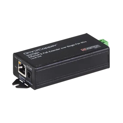Vigitron - Vi27001 - 1-Port OmniiCopper™ Single Pair Ethernet and af/at 36W PoE Receiver. Requires 52-57V power supply