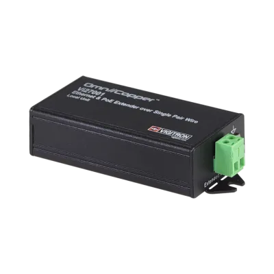 Vigitron - Vi27001 - 1-Port OmniiCopper™ Single Pair Ethernet and af/at 36W PoE Receiver. Requires 52-57V power supply