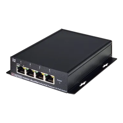 Vigitron - Vi30005 - 5-Port MaxiiNet 10/100/1G PoE Powered PoE Switch