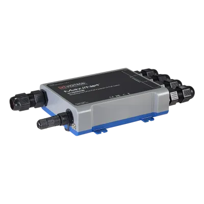 Vigitron - Vi30005W - 5-Port MaxiiNet 10/100/1G PoE Powered PoE Switch, IP67 Weatherproof