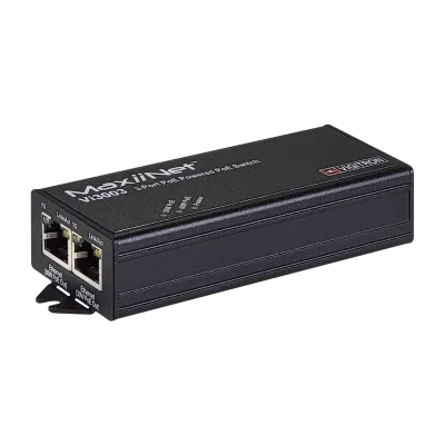 Vigitron - Vi3003 - 3-Port MaxiiNet™ 1G af/at 60W PoE Switch/Repeater/Drop & Insert