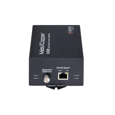 Vigitron - Vi30202U - 1-Port MaxiiPower Ethernet Extender over Coax, af/at/bt 60W PSE, powered by 24VDC/AC