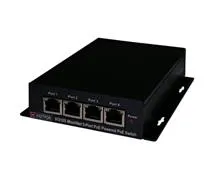 Vigitron - Vi3105 - 5-Port MaxiiNet™ PoE Powered PoE Switch, Extended UTP Uplink