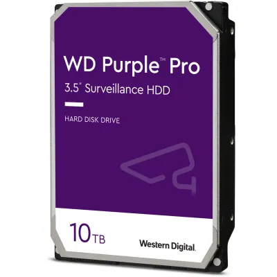 Vivotek - WD101PURP - 10 TB SATA Hard Drive, 3½", Returnable in SEALED condition