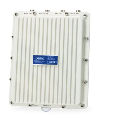 Planet - WDAP-3000AX - Dual Band 802.11ax 3000Mbps Outdoor Wireless AP (IP67, 802.3at PoE+, 4 x N-type connector)