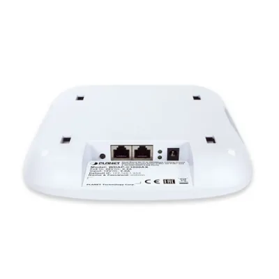 Planet - WDAP-C1800AX - Dual Band 802.11ax 1800Mbps Ceiling-mount Wireless Access Point with 802.3at PoE+ and 2 10/100/1000T LAN Ports