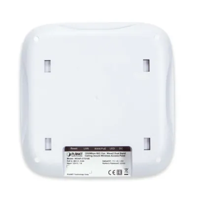 Planet - WDAP-C7210E - 1200Mbps 802.11ac Wave 2 Dual Band Ceiling-mount Wireless Access Point