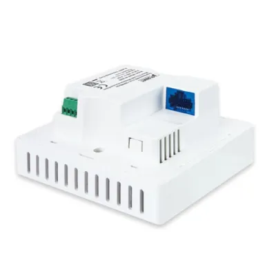 Planet - WDAP-W1200E - 1200Mbps 802.11ac Wave 2 Dual Band In-wall Wireless Access Point, 802.3at PoE PD, 3 10/100/1000T LAN