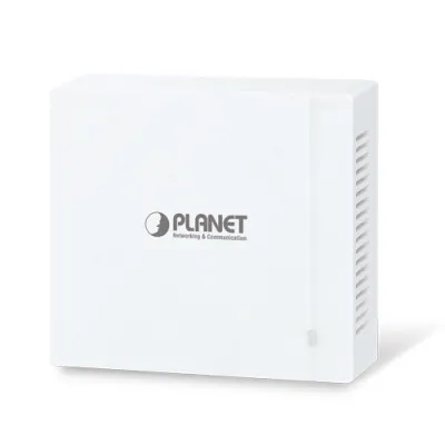 Planet - WDAP-W1800AXU - Wi-Fi 6 1800Mbps 802.11ax Dual Band In-wall Wireless Access Point, 802.3at PoE PD, one 10/100/1000T LAN/WAN port