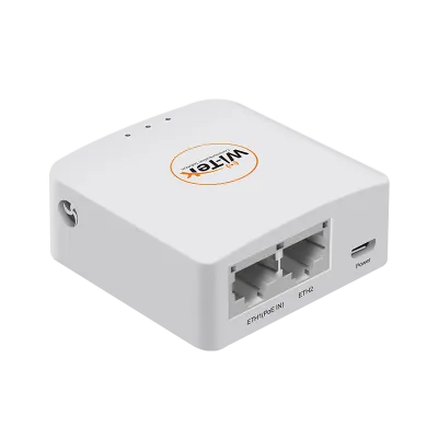 Wi-Tek - WI-AC50 - Mini Wireless AP Controller with  2*100Mbps Ports(1PoE Input)