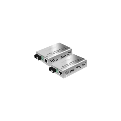 Wi-Tek - WI-MC103G - 3KM 1000Mbps Single Fiber Optic Media Converter(Sell In Pair)