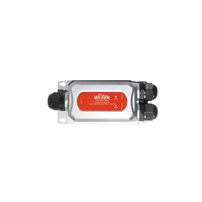 Wi-Tek - WI-POE56-60W-I-O - 2GE PoE Injector with 2*RJ45 Port (60W)