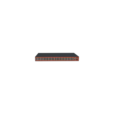 Wi-Tek - WI-PS150GF - 48FE+2 Gigabit Combo SFP 802.3af/at PoE Switch with 48Port PoE(Project model Delivery time 3weeks)