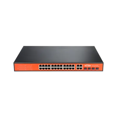 Wi-Tek - WI-PS328GF - Full Gigabit PoE Switch