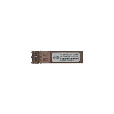 Wi-Tek - WI-SFP20-10G-20KM - 20KM 10Gbps Single module Double Fiber Transceivers(Sell in PCS)