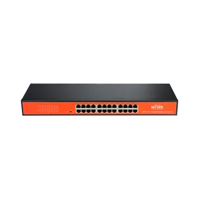 Wi-Tek - WI-SG124 - 24xGigabit rack-mountable Ethernet Switch 